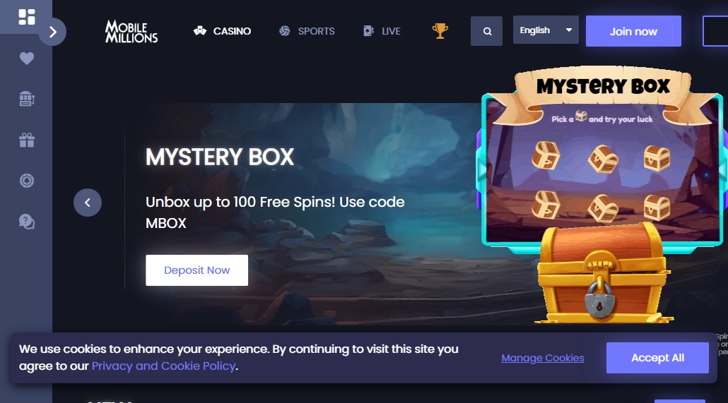 MobileMillions Casino
